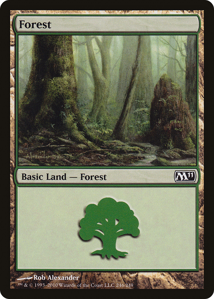 Forest (246) (M11-246)  - Magic 2011