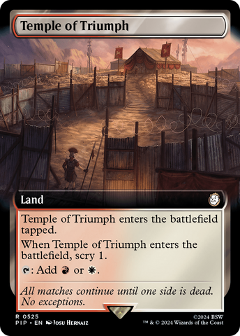 Temple of Triumph (Extended Art) (PIP-525) - Fallout: (Extended Art)