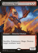 Fulminator Mage (UMA:BT-U26)  Foil - Ultimate Box Topper: (Extended Art)