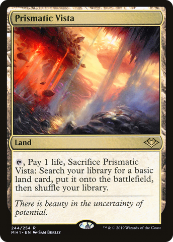 Prismatic Vista (MH1-244)  Foil - Modern Horizons