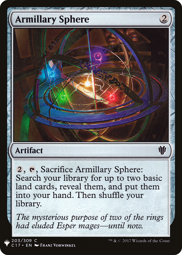 Armillary Sphere (LIST-203)  - The List