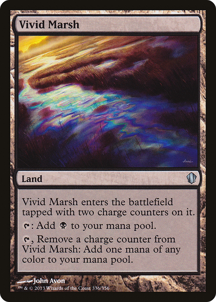 Vivid Marsh (C13-336)  - Commander 2013