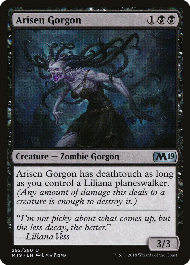Arisen Gorgon (M19-292)  - Core Set 2019