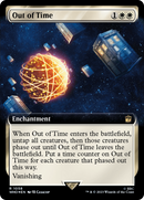 Out of Time (Extended Art) (Surge Foil) (WHO-1058)  Foil - Doctor Who: (Extended Art)