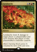 Lavalanche (DMC-157)  - Dominaria United Commander