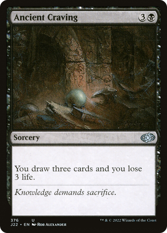 Ancient Craving (J22-376)  - Jumpstart 2022