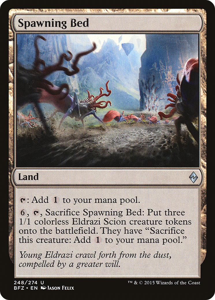Spawning Bed (BFZ-248)  - Battle for Zendikar