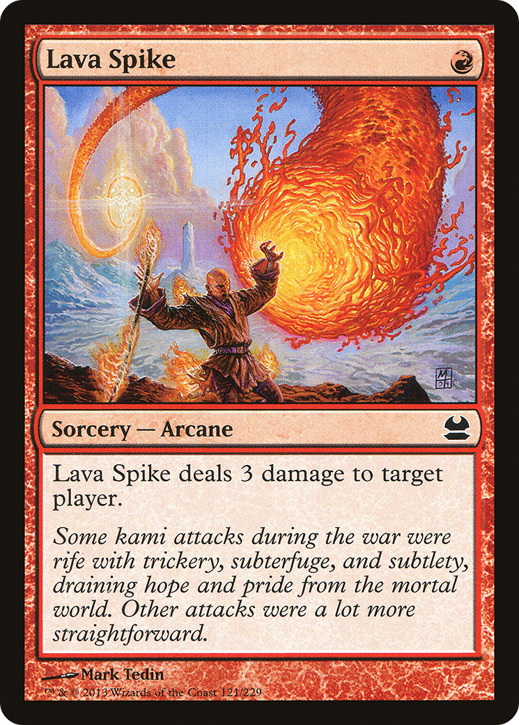 Lava Spike (MMA-121)  - Modern Masters