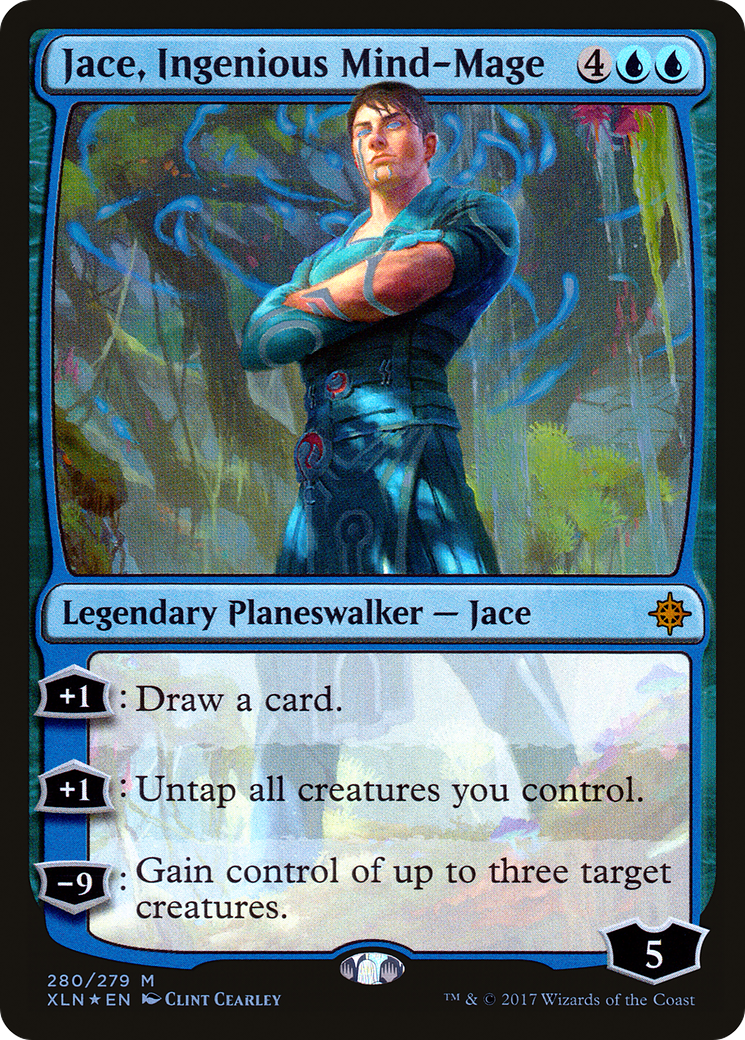 Jace, Ingenious Mind-Mage (XLN-280)  Foil - Ixalan
