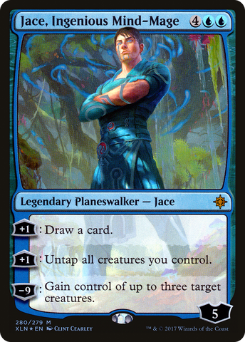 Jace, Ingenious Mind-Mage (XLN-280)  Foil - Ixalan