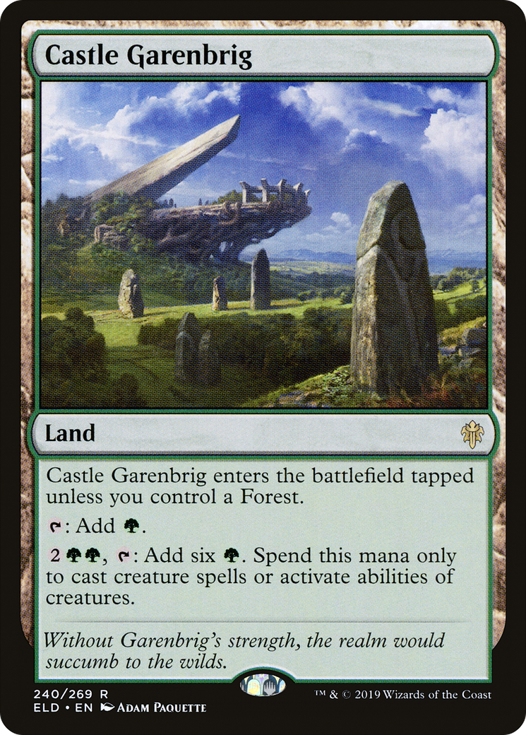 Castle Garenbrig (ELD-240)  - Throne of Eldraine