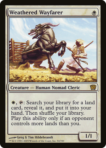 Weathered Wayfarer (9ED-54★) - Ninth Edition Foil