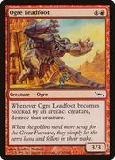 Ogre Leadfoot (MRD-102)  Foil - Mirrodin