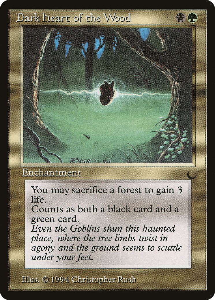 Dark Heart of the Wood (DRK-)  - The Dark