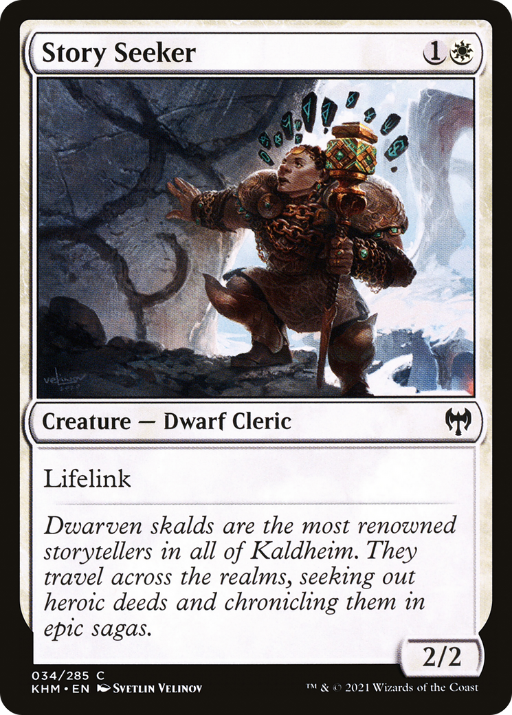 Story Seeker (KHM-034)  Foil - Kaldheim