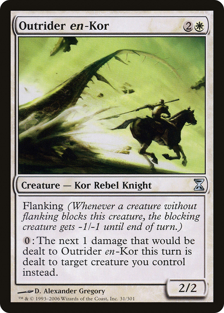 Outrider en-Kor (TSP-031)  Foil - Time Spiral