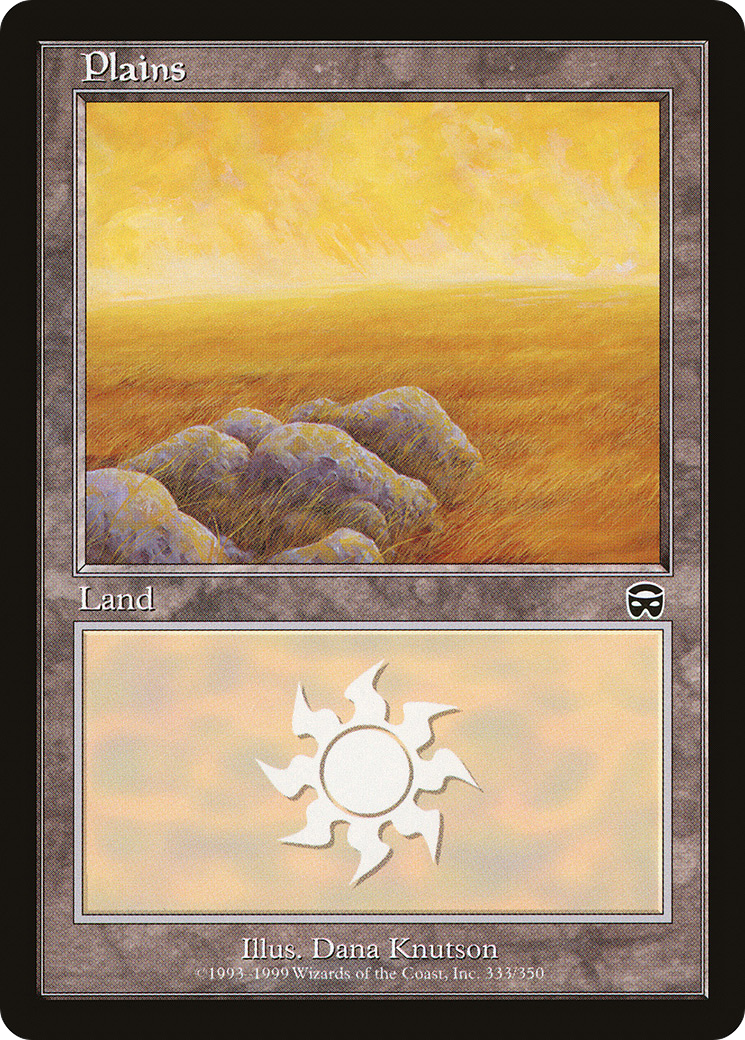 Plains (333) (MMQ-333)  Foil - Mercadian Masques