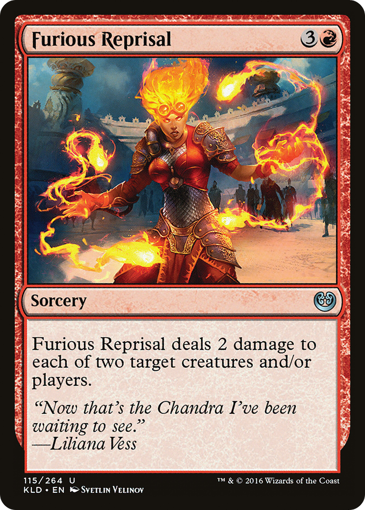 Furious Reprisal (KLD-115)  Foil - Kaladesh