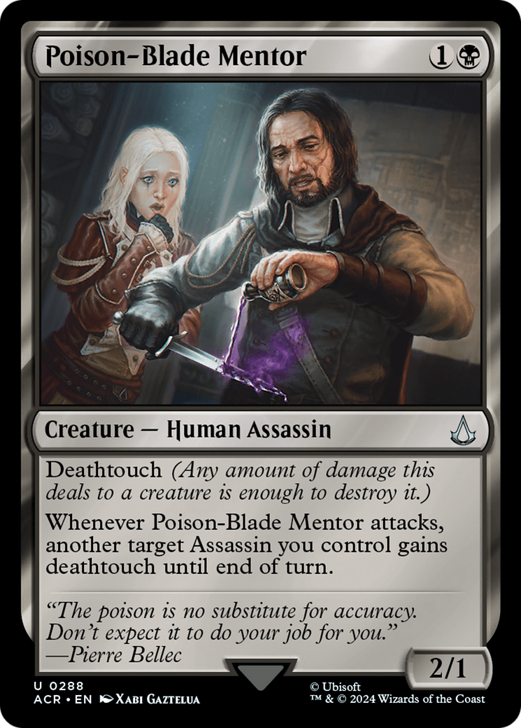 Poison-Blade Mentor (ACR-288)  - Assassin's Creed