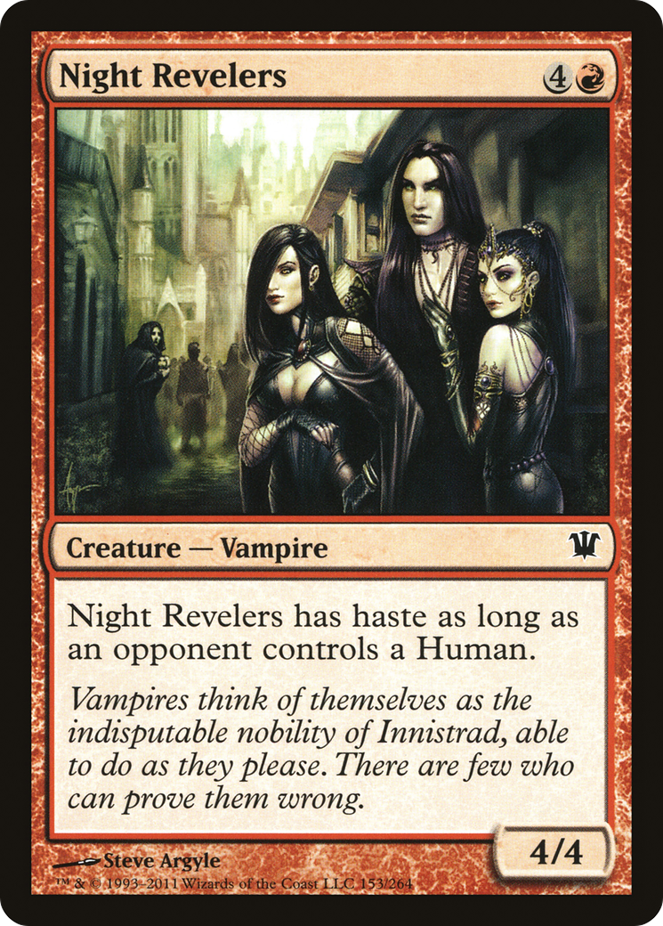Night Revelers (ISD-153)  - Innistrad