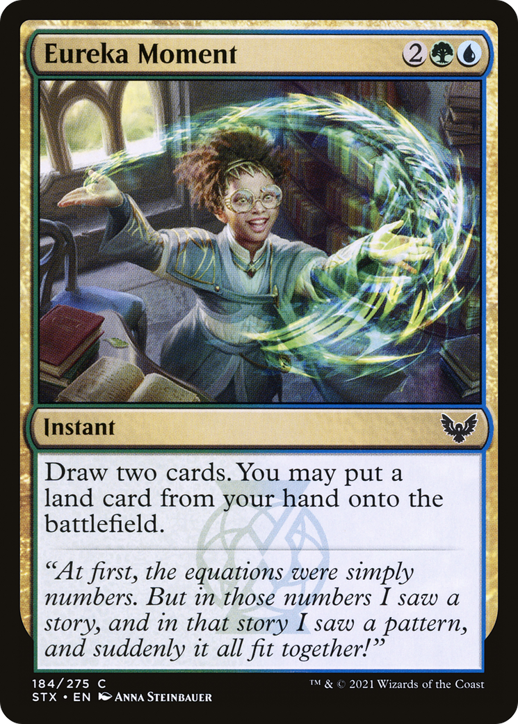 Eureka Moment (STX-184)  - Strixhaven: School of Mages