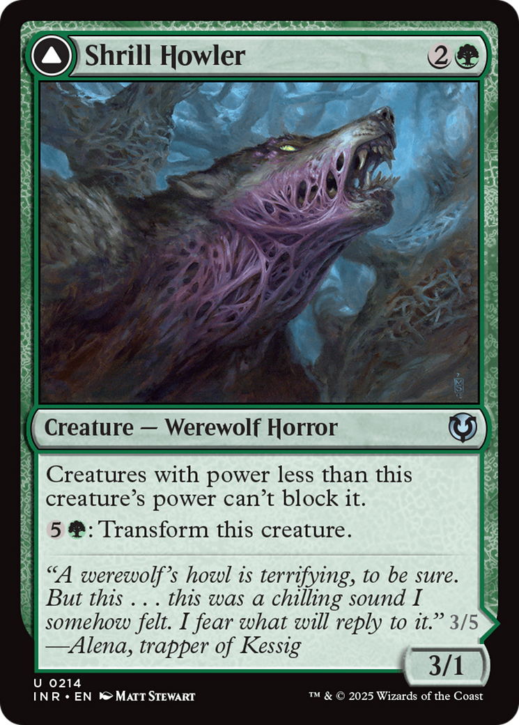 Shrill Howler (INR-214) - Innistrad Remastered Foil