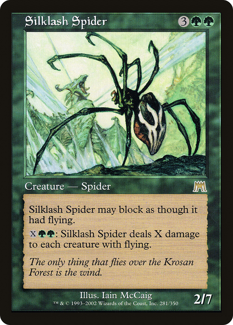 Silklash Spider (ONS-281)  Foil - Onslaught