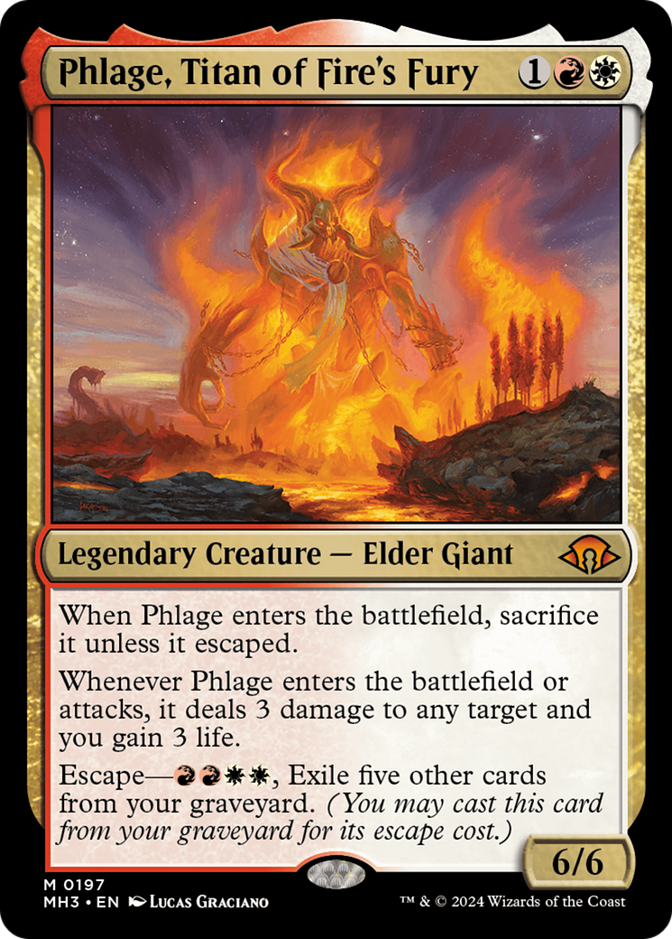 Phlage, Titan of Fire's Fury (MH3-197)  - Modern Horizons 3