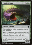 Purple Worm (AFR-201)  Foil - Adventures in the Forgotten Realms