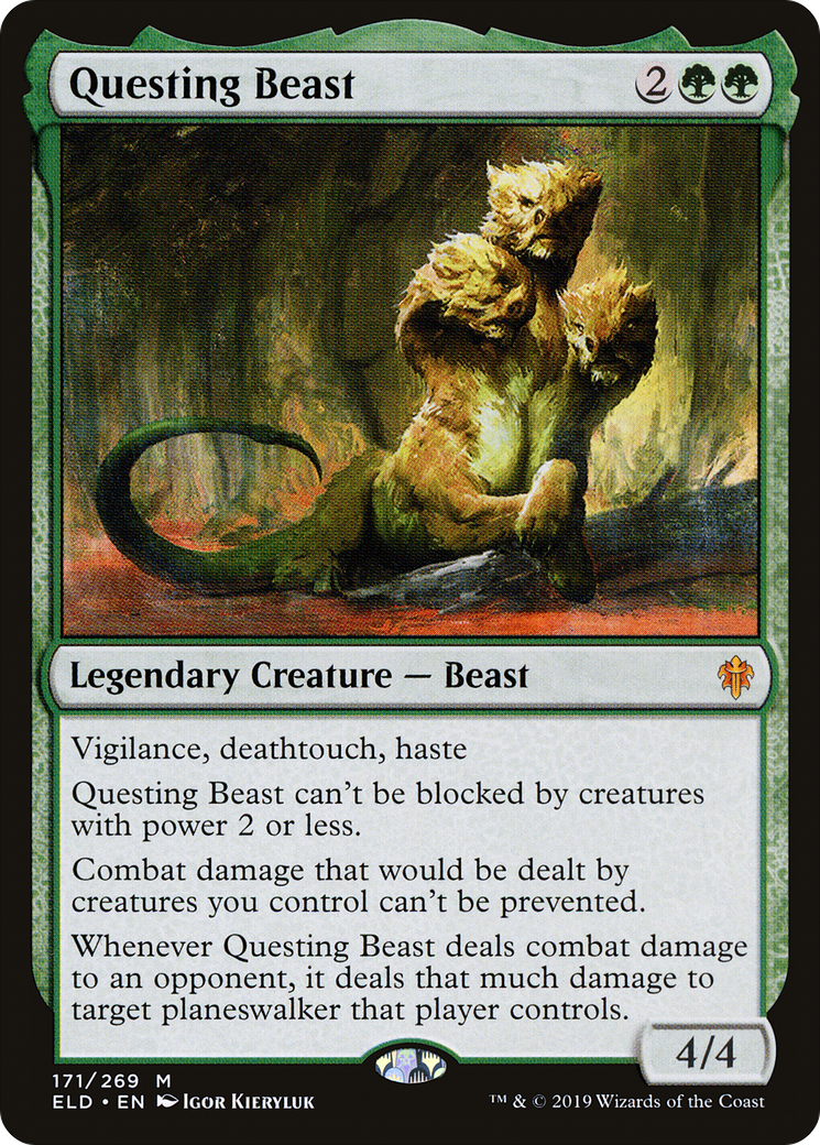 Questing Beast (ELD-171)  - Throne of Eldraine