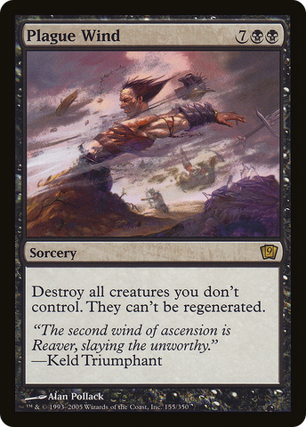Plague Wind (9ED-155★) - Ninth Edition Foil