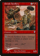 Orcish Artillery (7ED-205★) - Seventh Edition Foil