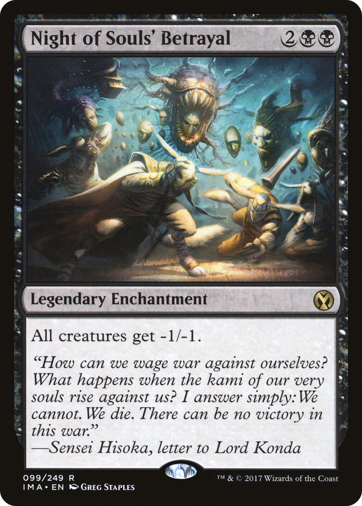 Night of Souls' Betrayal (IMA-099)  - Iconic Masters