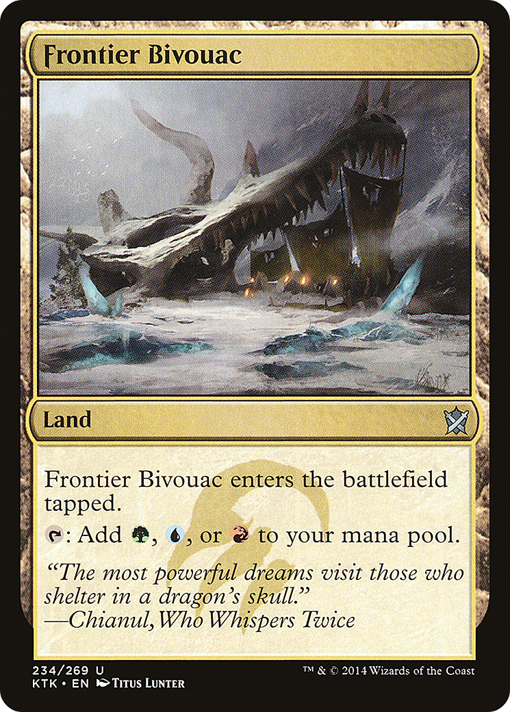 Frontier Bivouac (KTK-234)  Foil - Khans of Tarkir