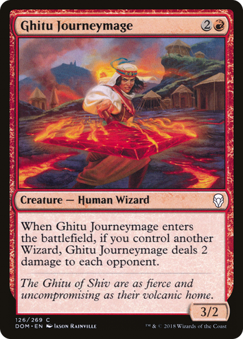 Ghitu Journeymage (DOM-126)  Foil - Dominaria