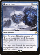 Graven Lore (KHM-061)  Foil - Kaldheim