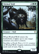 Wicked Wolf (PRE-181S) - Throne of Eldraine Promos Foil