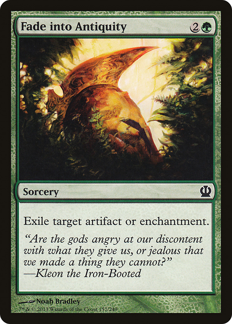 Fade into Antiquity (THS-157)  Foil - Theros