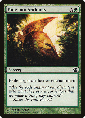 Fade into Antiquity (THS-157)  - Theros