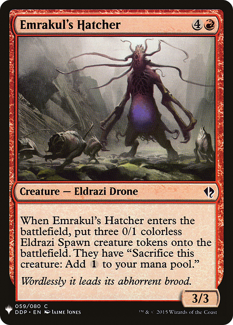 Emrakul's Hatcher (LIST-DDP-59)  - The List