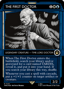 The First Doctor (Showcase) (Surge Foil) (WHO-1143)  Foil - Doctor Who: (Showcase) (Borderless)