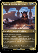 Yennett, Cryptic Sovereign (CMM-596)  Etched Foil - Commander Masters