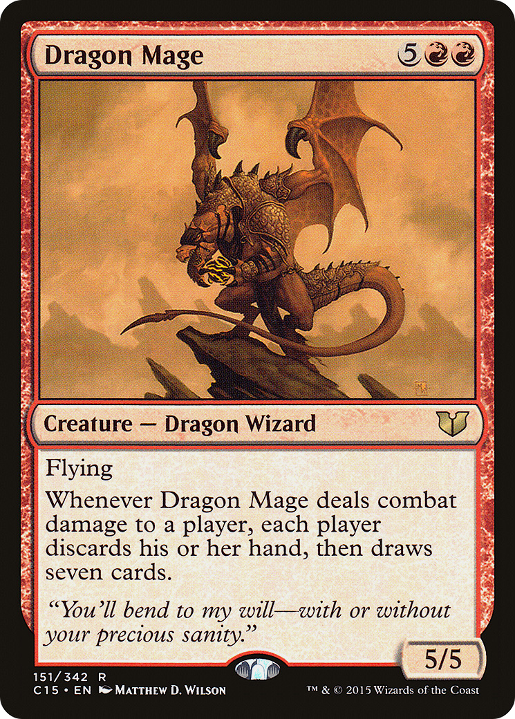 Dragon Mage (C15-151)  - Commander 2015
