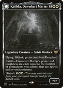 Katilda, Dawnhart Martyr (DBL-288)  - Innistrad: Double Feature: (Double Faced Transform)