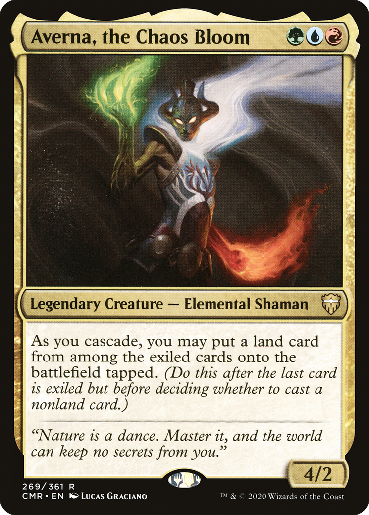 Averna, the Chaos Bloom (CMR-269)  - Commander Legends