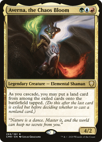 Averna, the Chaos Bloom (CMR-269)  - Commander Legends