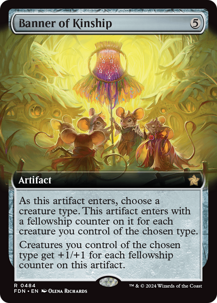 Banner of Kinship (Extended Art) (FDN-484)  - Foundations: (Extended Art)