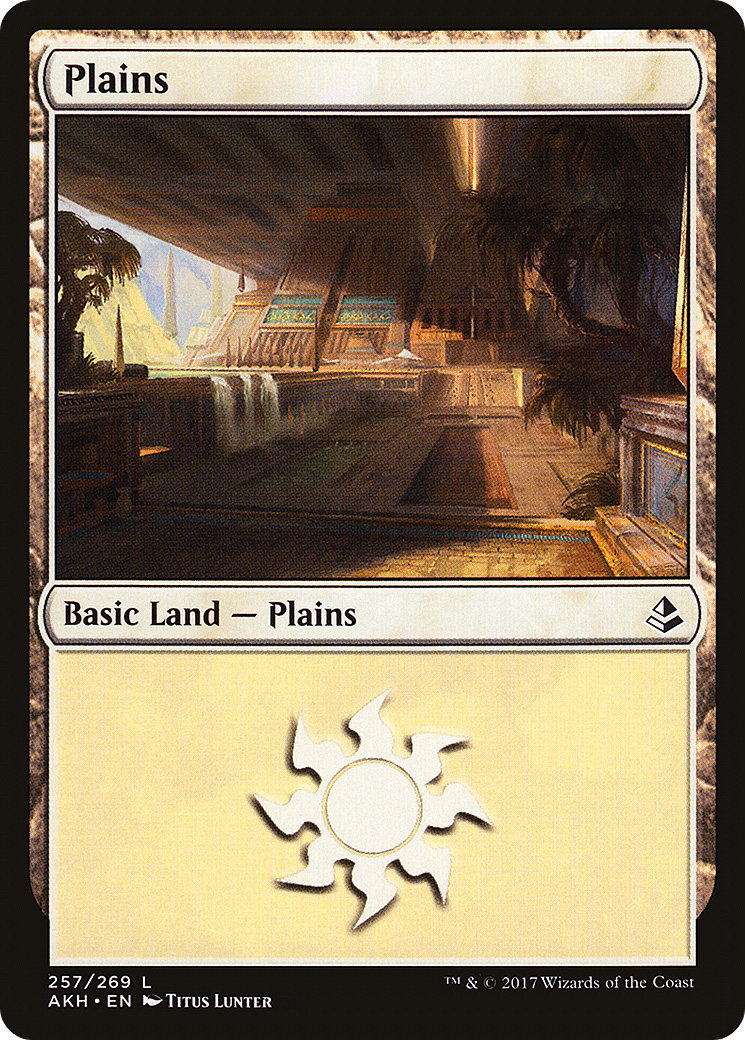 Plains (257) (AKH-257) - Amonkhet Foil