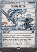 Commandeer (OTP-009)  Foil - Breaking News: (Showcase) (Borderless)