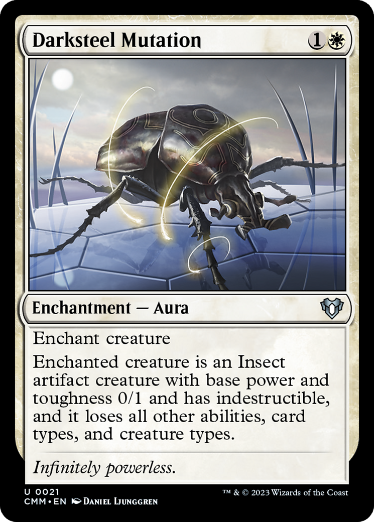 Darksteel Mutation (CMM-021)  Foil - Commander Masters